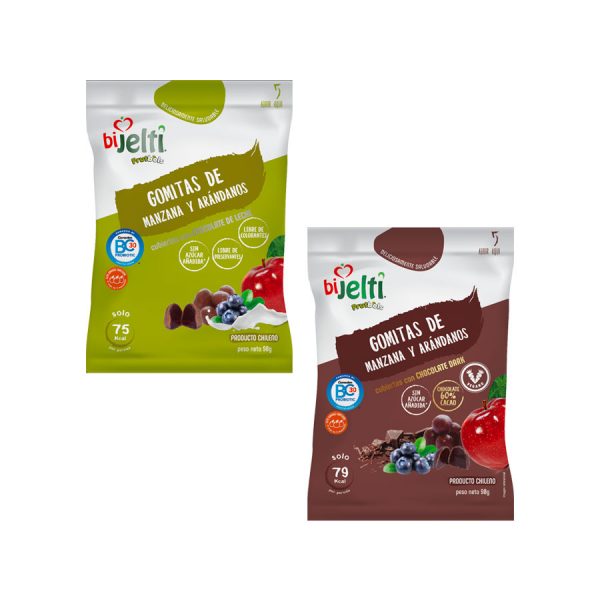 BIJELTI  GOMITAS DE FRUTAS 30 GR