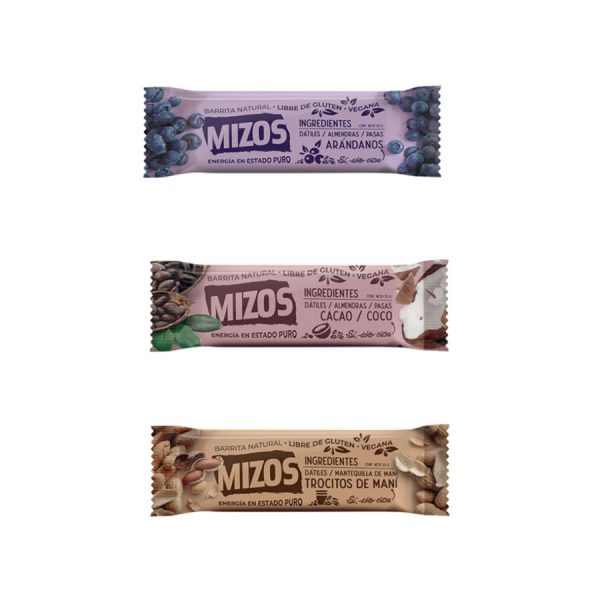 MIZOS BARRA CEREAL ENERGÉTICA VARIEDADES 35 GR