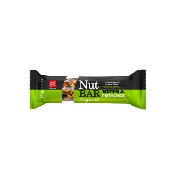 BARRA NUT BAR PISTACHO YOUR GOAL 40 GR