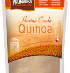 HARINA DE QUINOA CRUDA PROMUKA 300GR